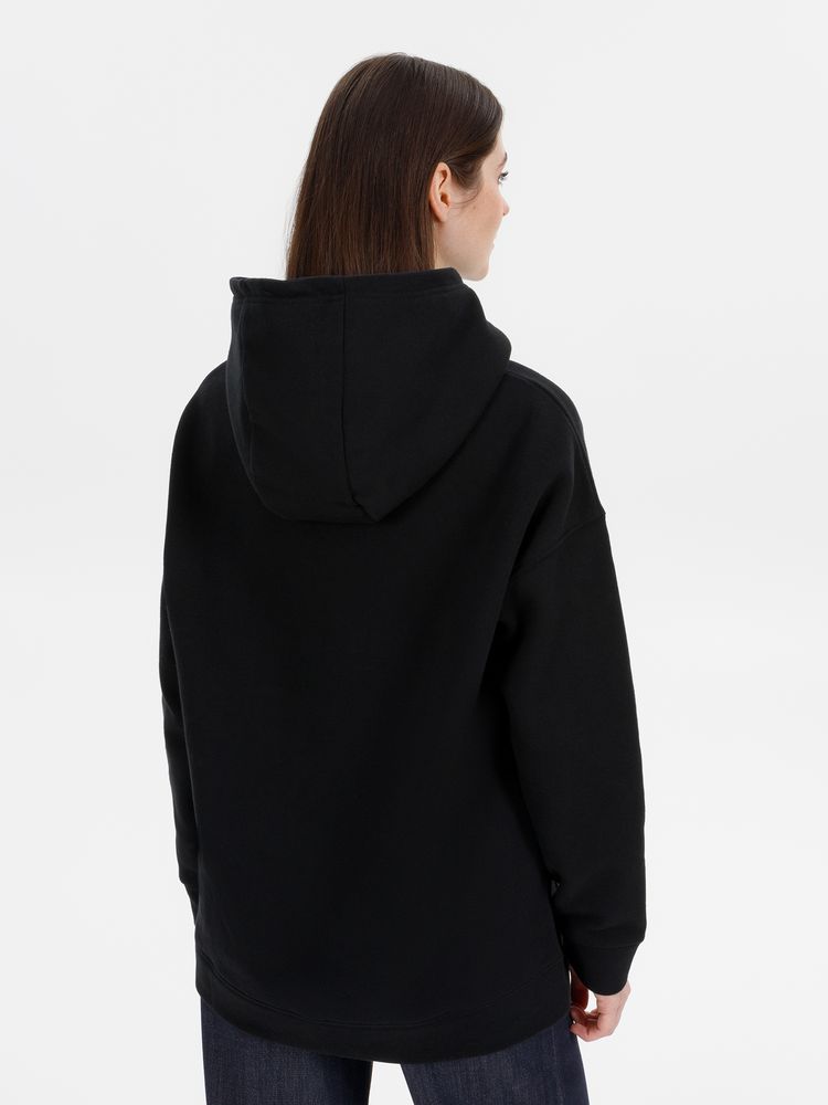 Худи оверсайз унисекс Snuggie, черное
