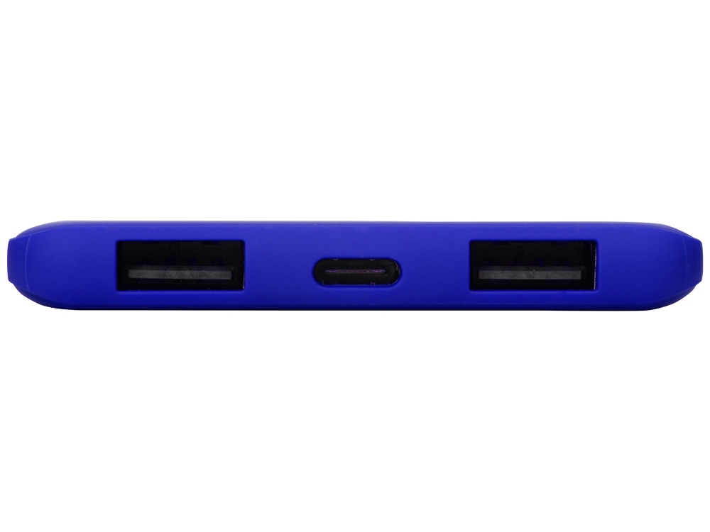 Портативное зарядное устройство Reserve с USB Type-C, 5000 mAh, синий
