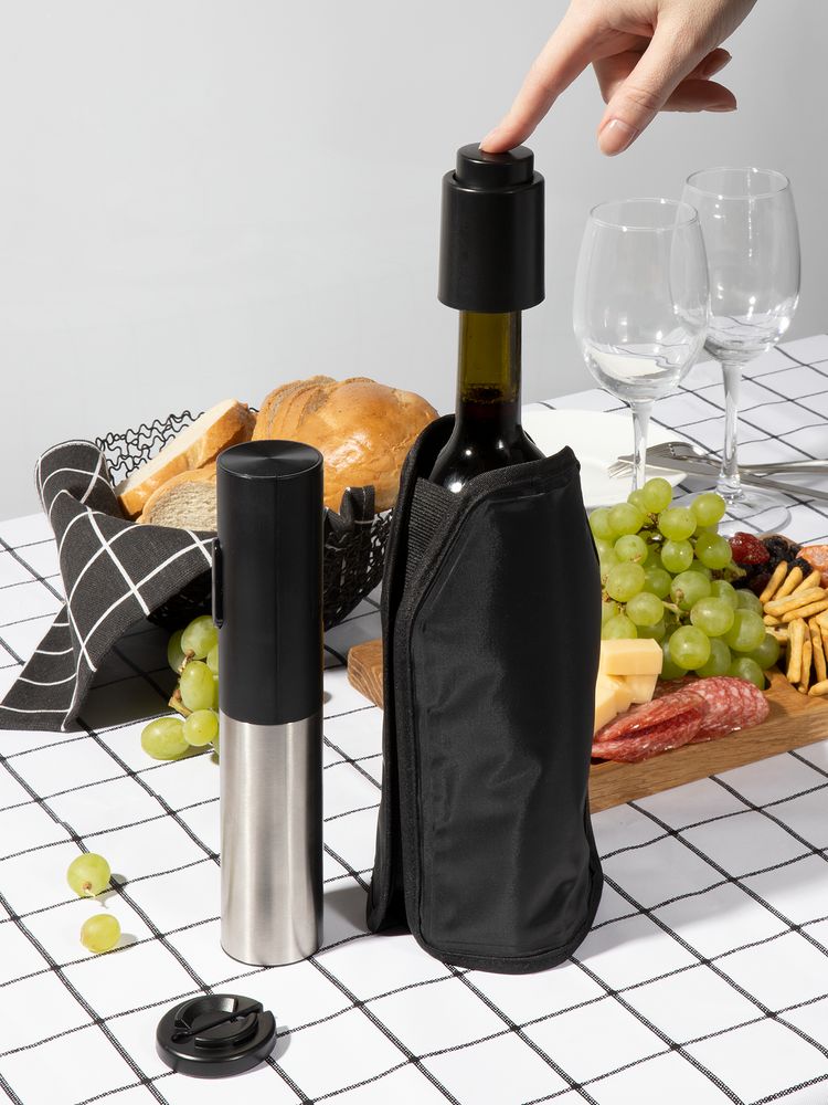 Винный набор Winetura, черный