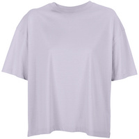 Футболка оверсайз женская Boxy Women, сиреневая, размер XL