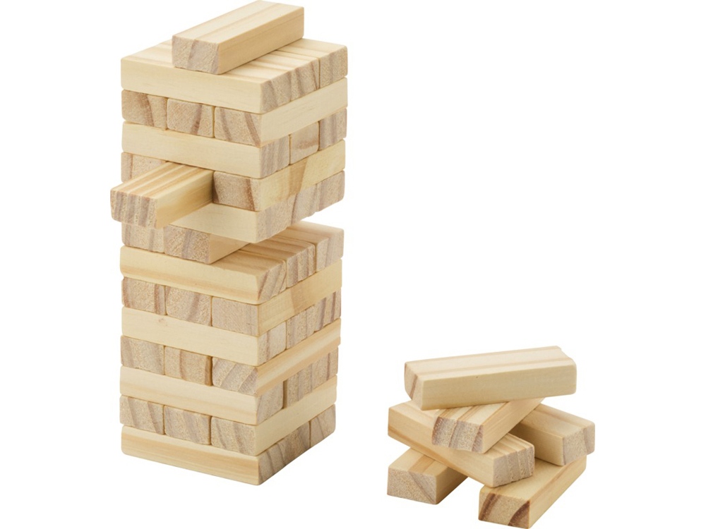 Деревянная игра Jumble, натуральный