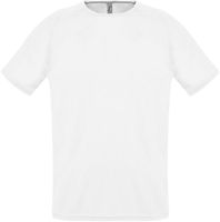 Футболка унисекс Sporty 140 белая, размер 3XL