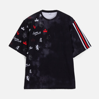 Футболка мужская оверсайз Originelli Terry с полной запечаткой на заказ, размер XXL
