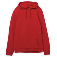 Толстовка с капюшоном унисекс Hoodie, красная, размер 5XL