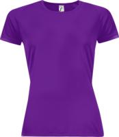 Футболка женская Sporty Women 140 темно-фиолетовая, размер XXL