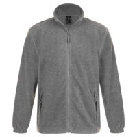 Куртка мужская North, серый меланж, размер 4XL
