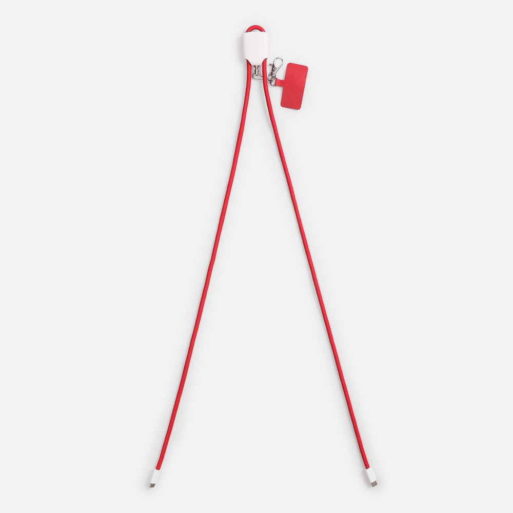 Кабель-ланьярд energyFlex Pro, красный