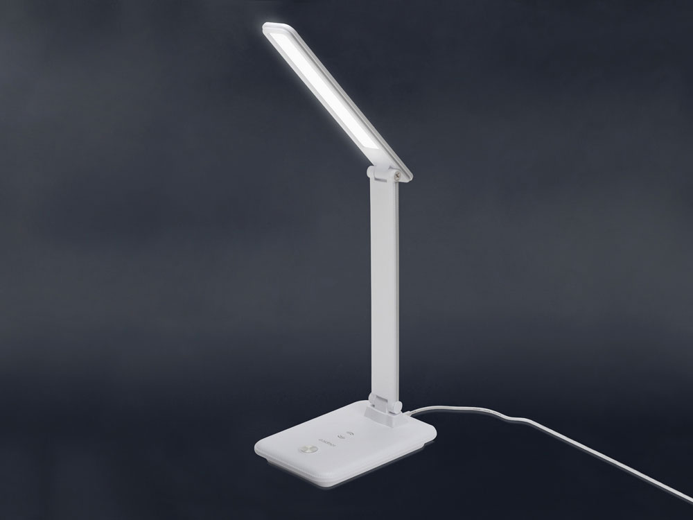 Настольная лампа с беспроводной зарядкой LED FAROS