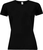 Футболка женская Sporty Women 140 черная, размер XXL