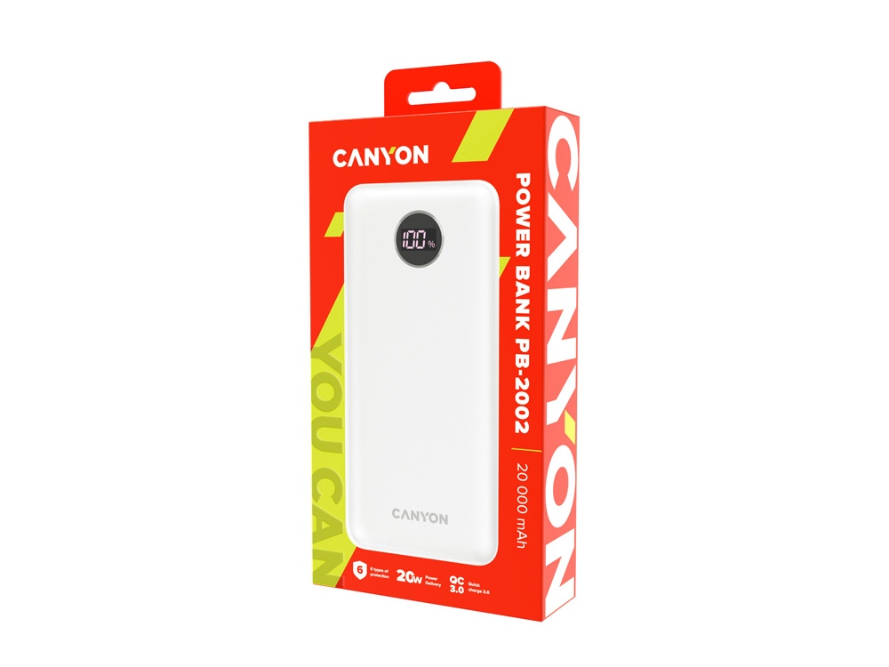 Внешний аккумулятор PB-2002, 20000 mAh