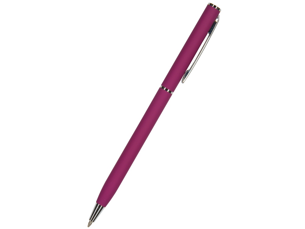 Ручка шариковая автоматическая BrunoVisconti® PALERMO цвет корпуса бордовый, soft-touch, 0.7 мм