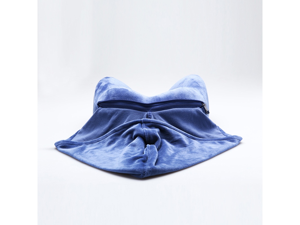 Подушка для путешествий с эффектом памяти, с капюшоном Hooded Tranquility Pillow