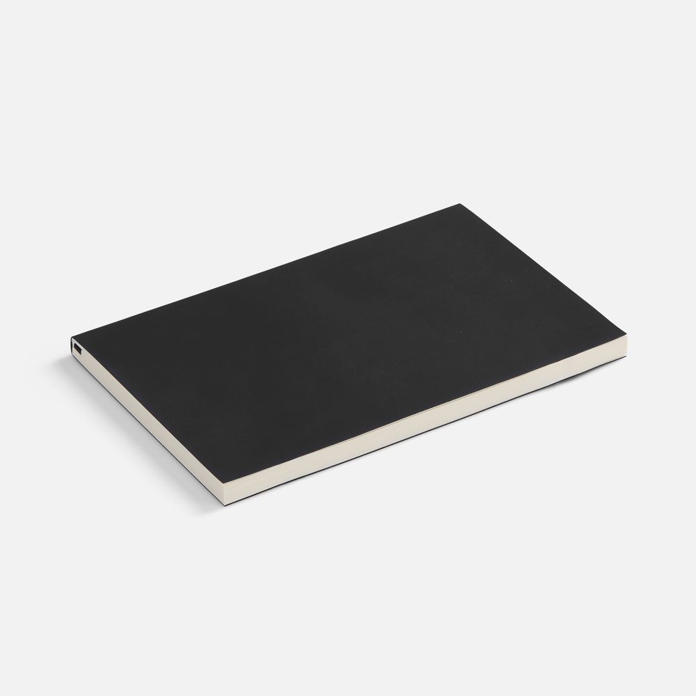 Ежедневник Flat Light, недатированный, черный