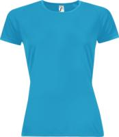 Футболка женская Sporty Women 140 бирюзовая, размер XXL