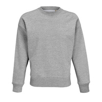 Свитшот унисекс Authentic, серый меланж, размер 3XL