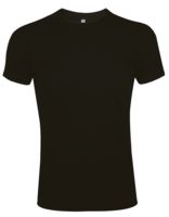Футболка мужская приталенная Imperial Fit 190, черная, размер XXL