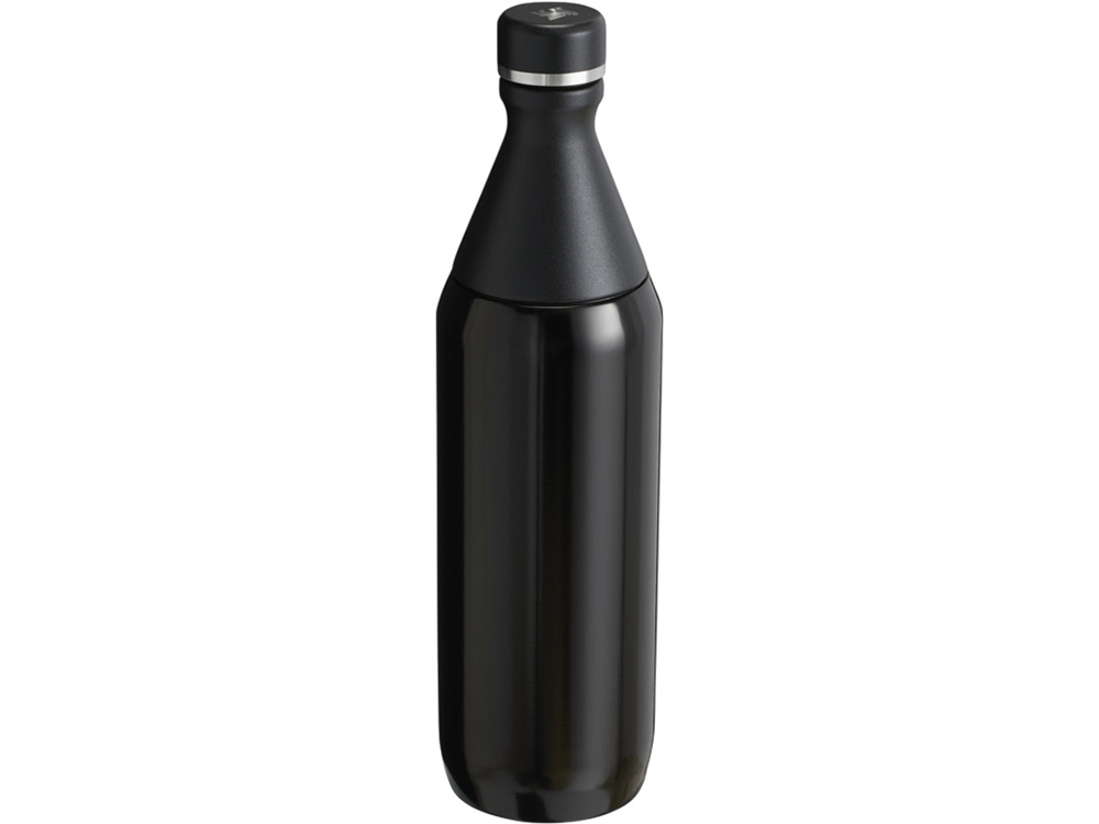 Бутылка для воды Stanley All Day Slim объемом 600 мл - черный глянцевый