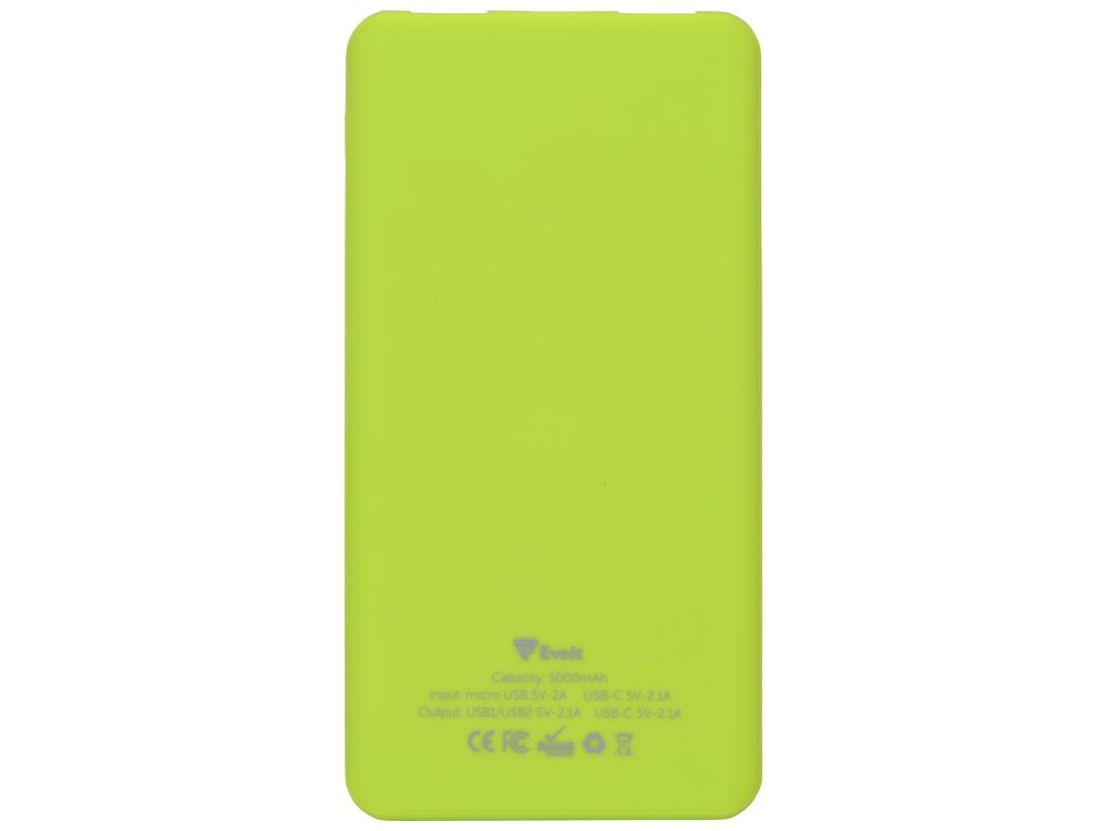 Внешний аккумулятор Reserve с USB Type-C, 5000 mAh