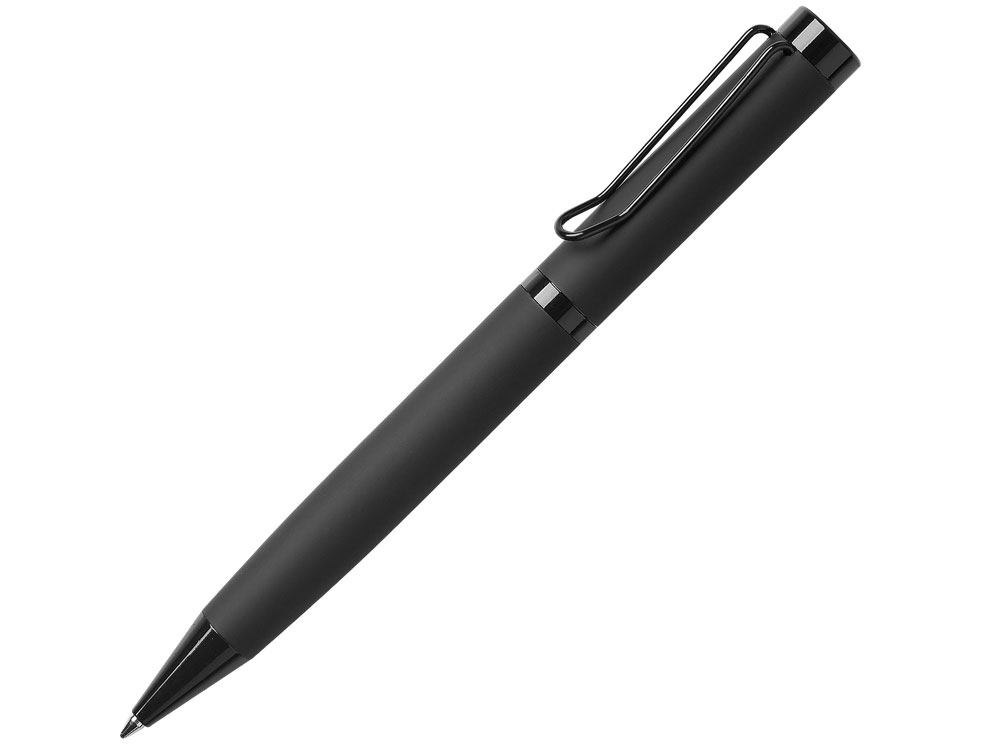 Подарочный набор из 2-х ручек Black Lama soft-touch, черный