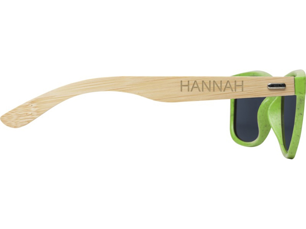 Солнцезащитные очки Sun Ray с бамбуковой оправой