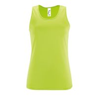 Майка женская Sporty TT Women зеленое яблоко, размер XXL