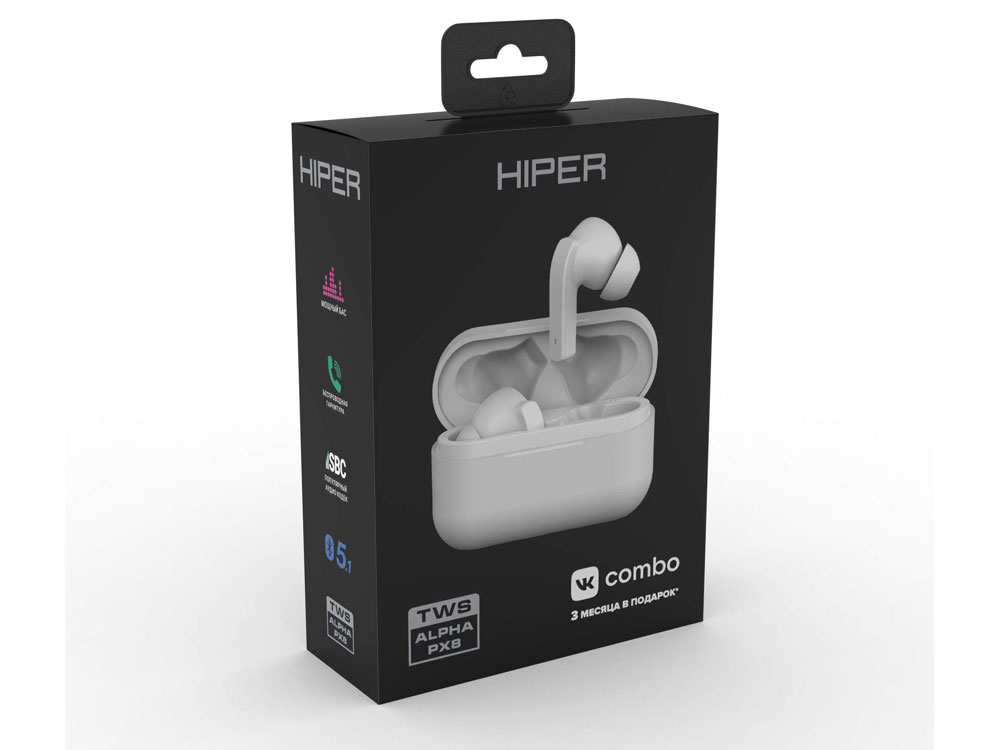 Беспроводные наушники TWS Alpha PX8