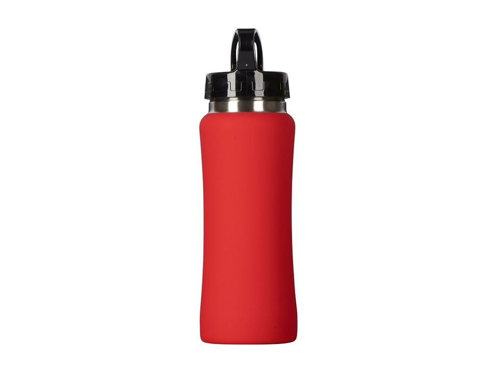 Бутылка для воды Bottle C1, сталь, soft touch, 600 мл, красный (Р)