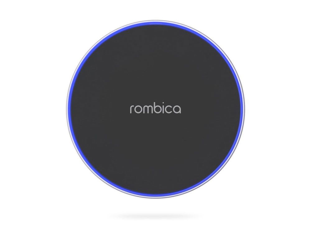 Беспроводное зарядное устройство Rombica  NEO Core Quick c быстрой зарядкой, черный (с лого) (Р)