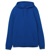 Толстовка с капюшоном унисекс Hoodie, ярко-синяя, размер 5XL