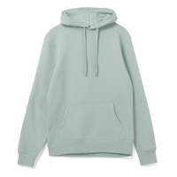 Толстовка с капюшоном унисекс Hoodie, серо-зеленая, размер 3XL