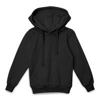 Худи детское Kirenga Kids 2.0, черное, 14 лет