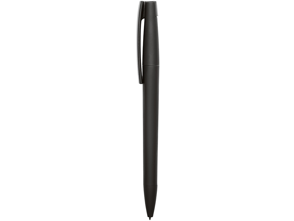 Ручка пластиковая soft-touch шариковая Zorro, черный