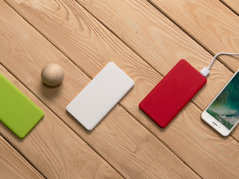 Портативное зарядное устройство Reserve с USB Type-C, 5000 mAh, фиолетовый