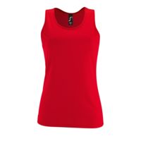 Майка женская Sporty TT Women красная, размер XXL
