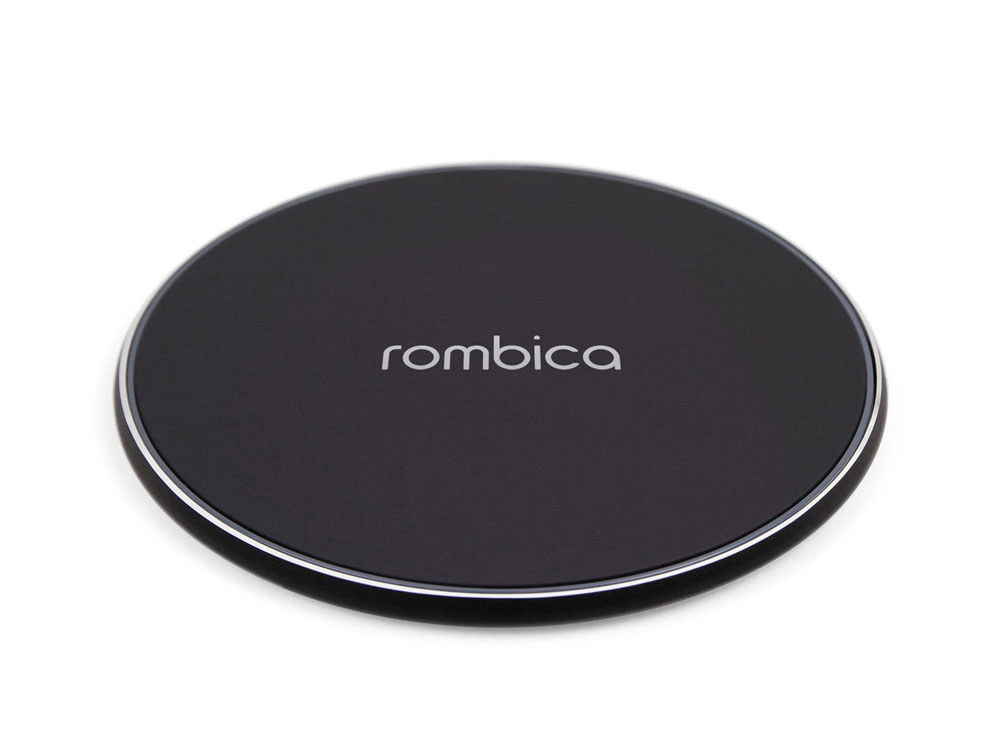Беспроводное зарядное устройство Rombica  NEO Core Quick c быстрой зарядкой, черный (с лого) (Р)