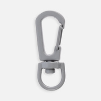 Застежка-карабин Snap Hook, S, серая