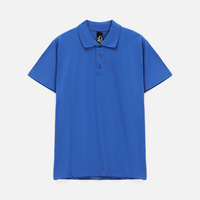 Рубашка поло мужская Prescott men 170 ярко-синяя, размер 3XL