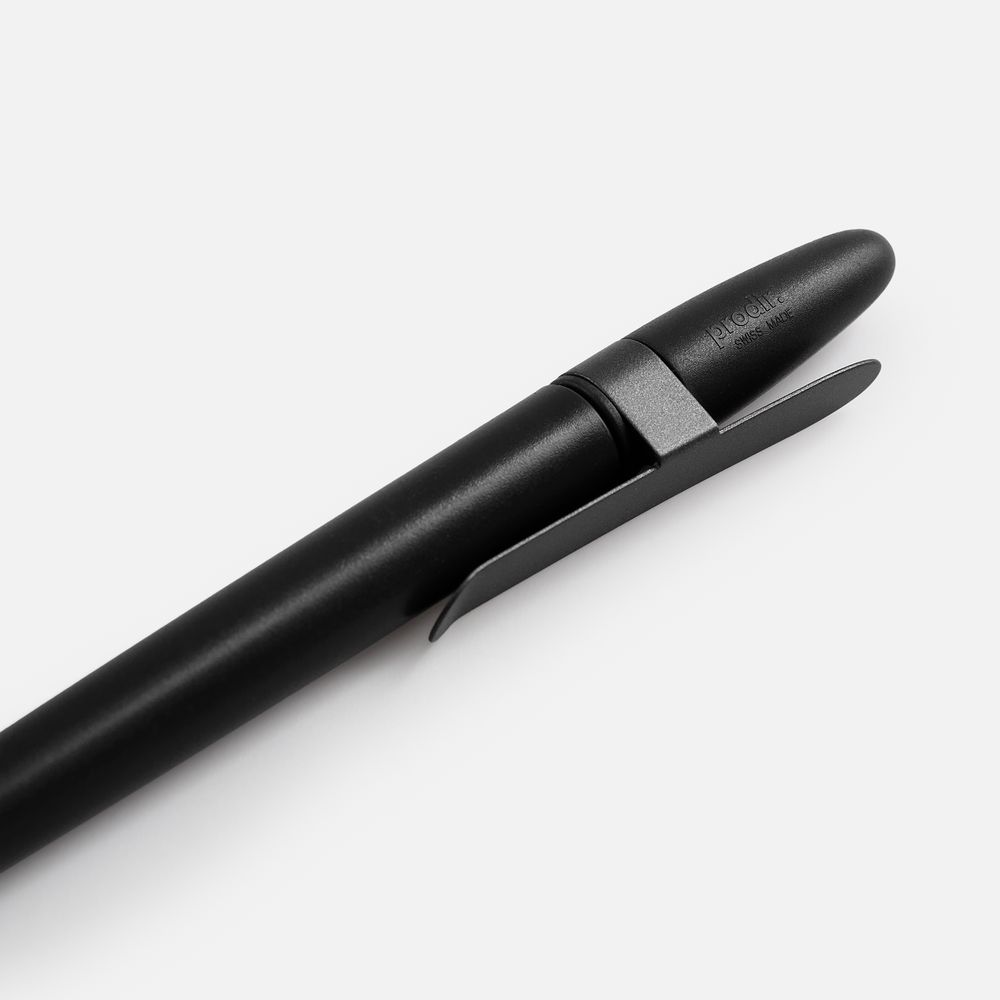Ручка шариковая Prodir DS5 TSM Metal Clip, черная