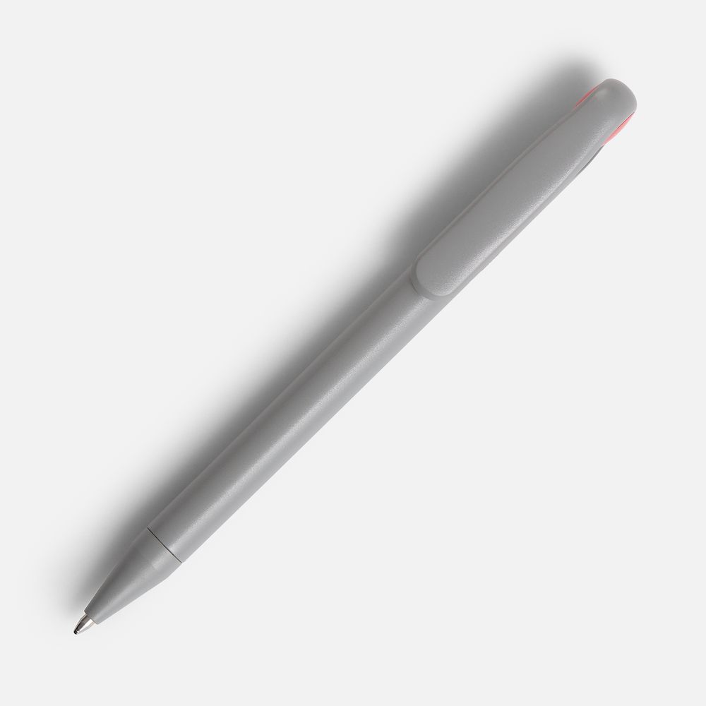 Ручка шариковая Prodir DS1 TMM Dot, серая с красным