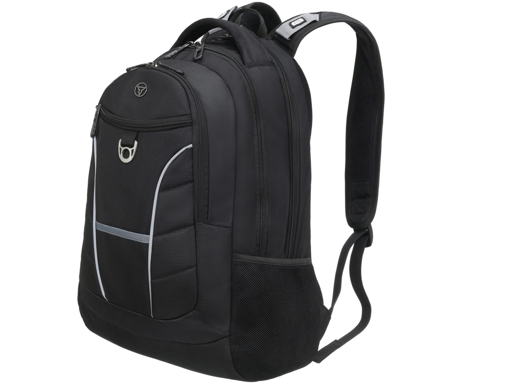 Рюкзак TORBER XPLOR с отделением для ноутбука 15, чёрный, полиэстер 600D, 35x20x47 см, 33л