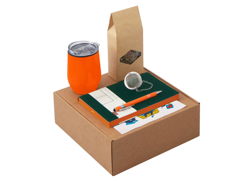 Набор Writea с ежедневником, ручкой и термокружкой