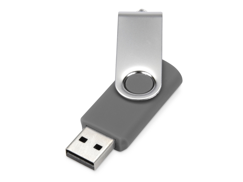 Флеш-карта USB 2.0 32 ГБ Квебек, серый