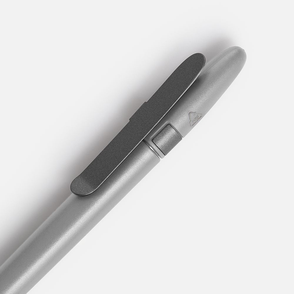 Ручка шариковая Prodir DS5 TSM Metal Clip, серая
