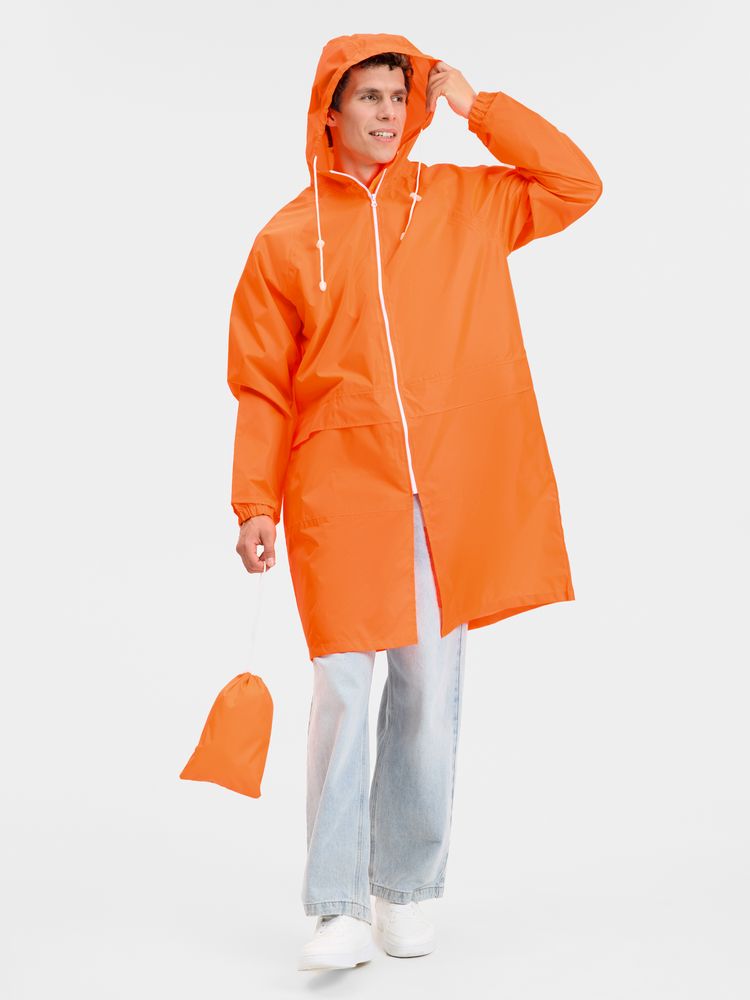 Дождевик Rainman Zip Pro, оранжевый неон