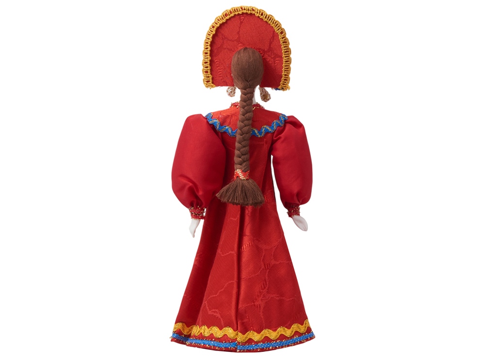 Подарочный набор: кукла фарфоровая, чай Малина с мятой