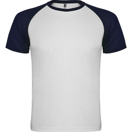 Спортивная футболка INDIANAPOLIS мужская, БЕЛЫЙ/МОРСКОЙ СИНИЙ 3XL