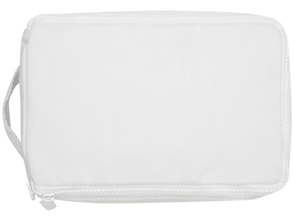 Органайзер для туалетных принадлежностей из переработанного материала Pack 500 г/м² Aware™ - Белый