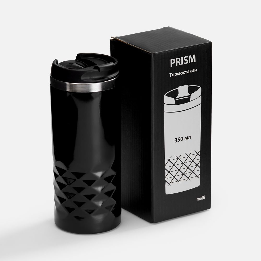 Термостакан Prism, черный