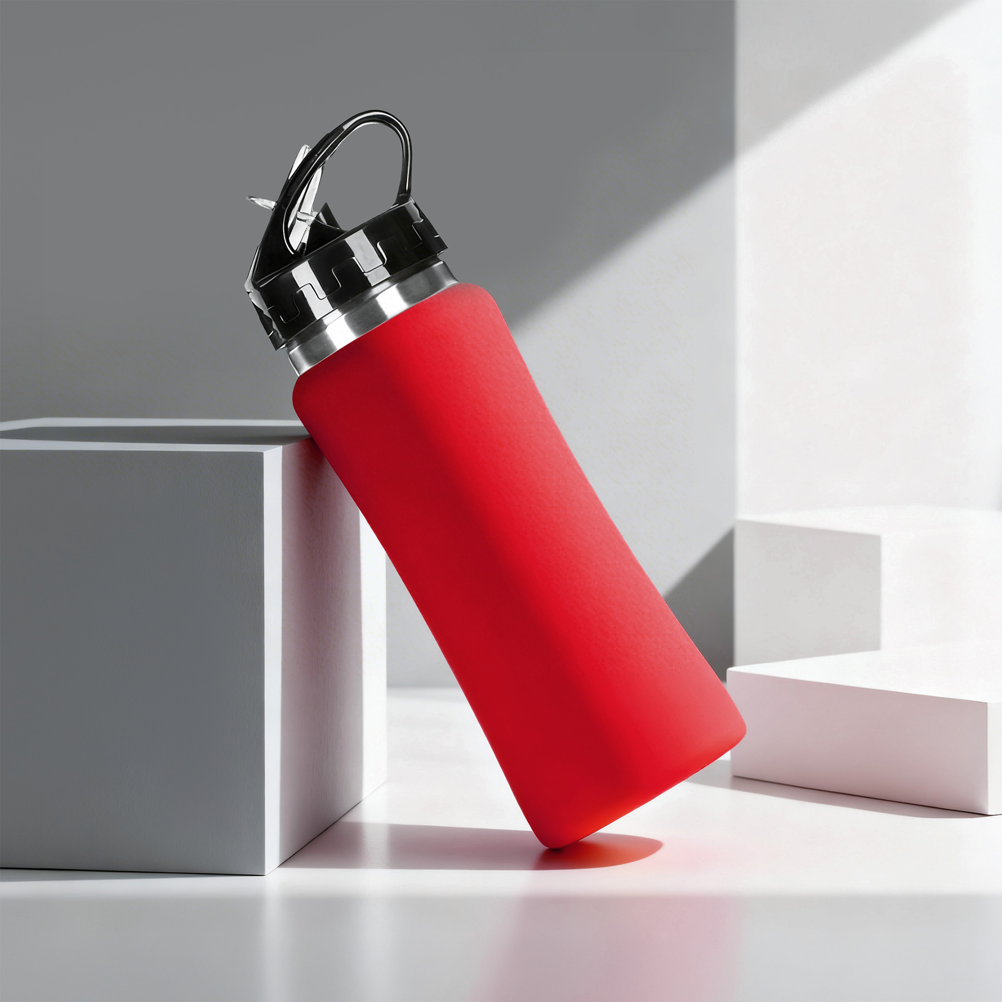 Бутылка для воды Bottle C1, soft touch, 600 мл