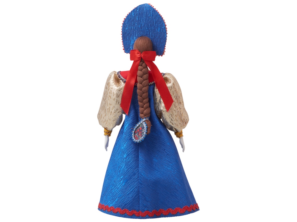 Подарочный набор: кукла фарфоровая, крем-мёд с лаймом и имбирем